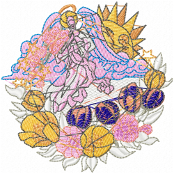 Flowers Embroidery Design 11
